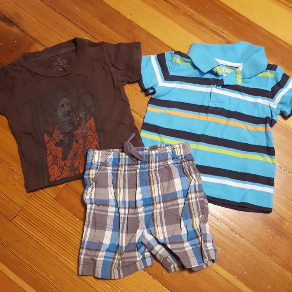 top and short set